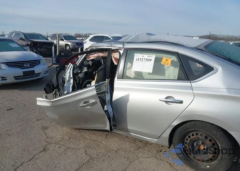 2015 Nissan Sentra Sv из США, поврежденный, VIN 3N1AB7APXFL695203